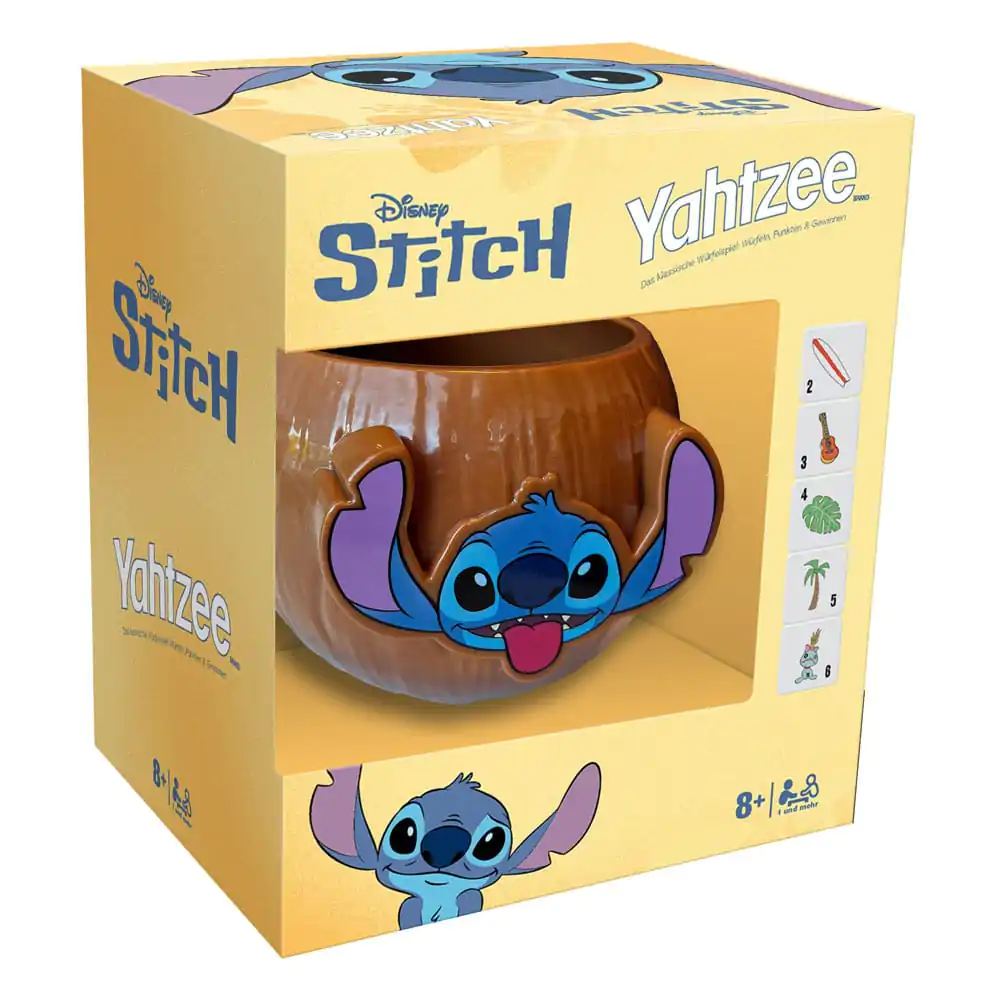 Lilo &amp; Stitch Yahtzee Stitch német nyelvű társasjáték termékfotó