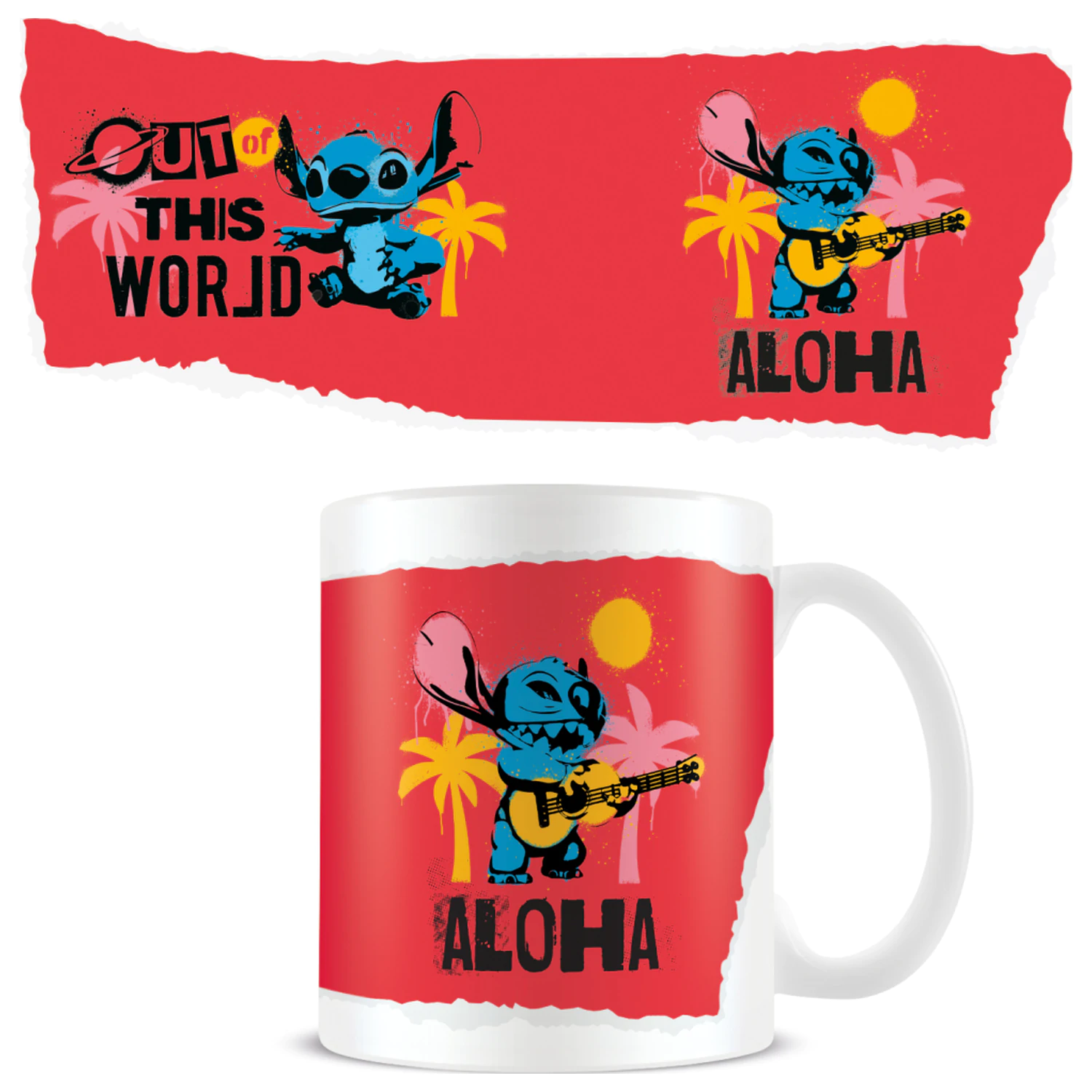 Lilo & Stitch Aloha bögre 315ml termékfotó