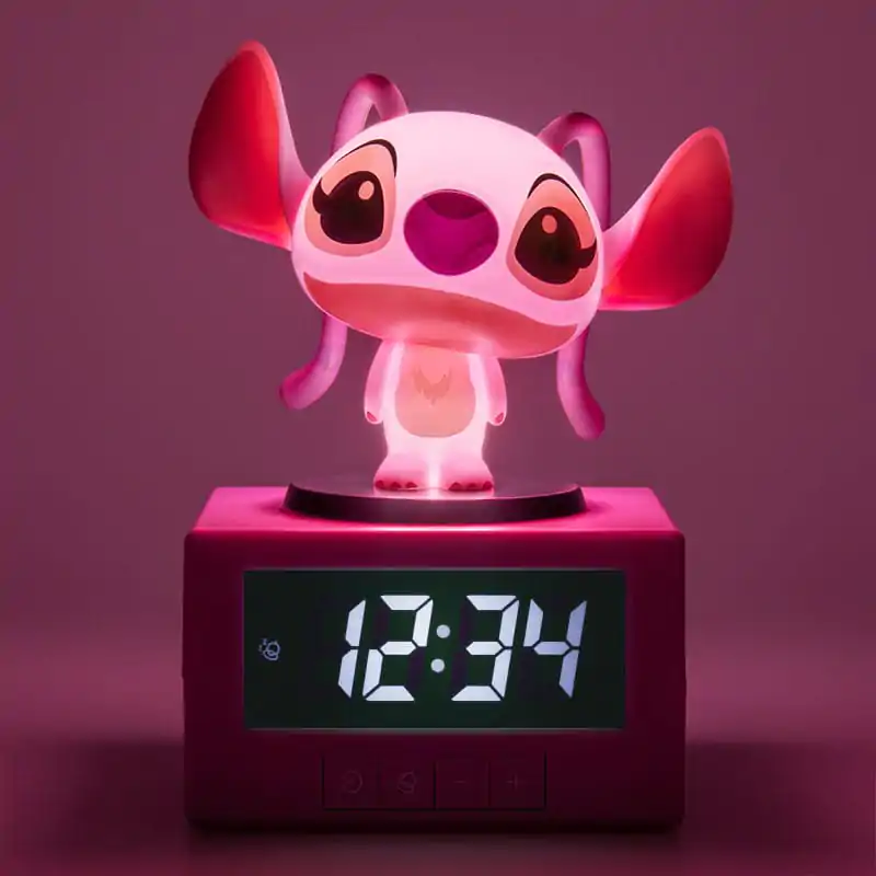 Lilo & Stitch Angel Icon ébresztőóra 12 cm  termékfotó