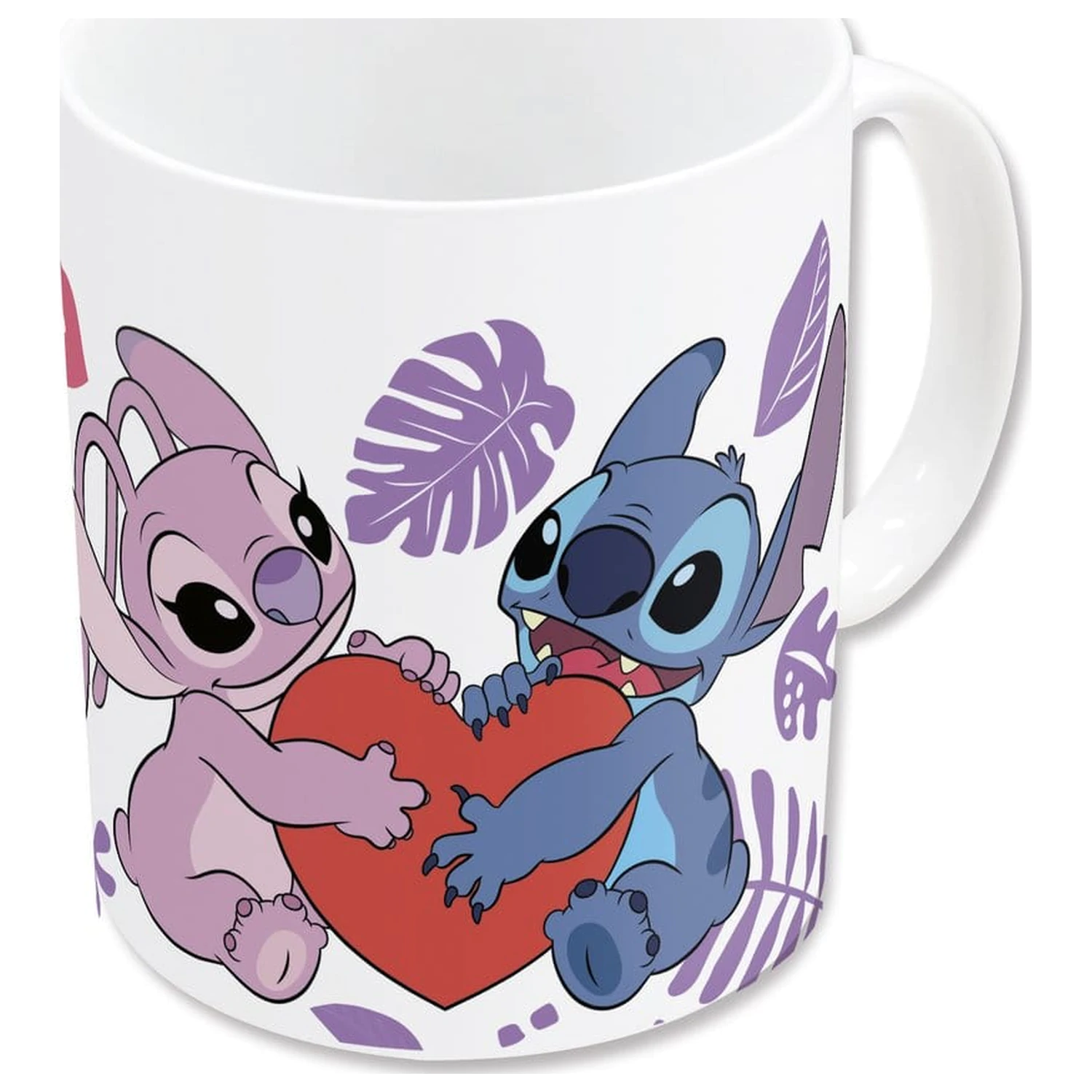 Lilo & Stitch Angel & Stitch Heart bögre 325 ml  termékfotó