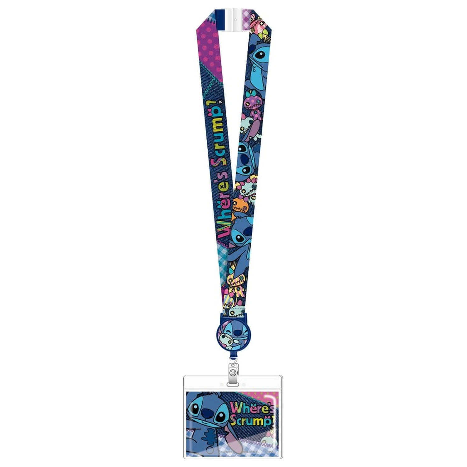 Lilo & Stitch Deluxe nyakbaakasztó irattartóval Stitch Where's Scrump? termékfotó