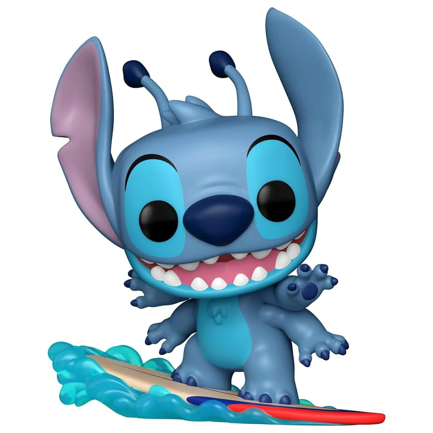 Lilo & Stitch Funko POP! Vinyl figura Stitch on Surfboard Exkluzív Edition 9 cm termékfotó