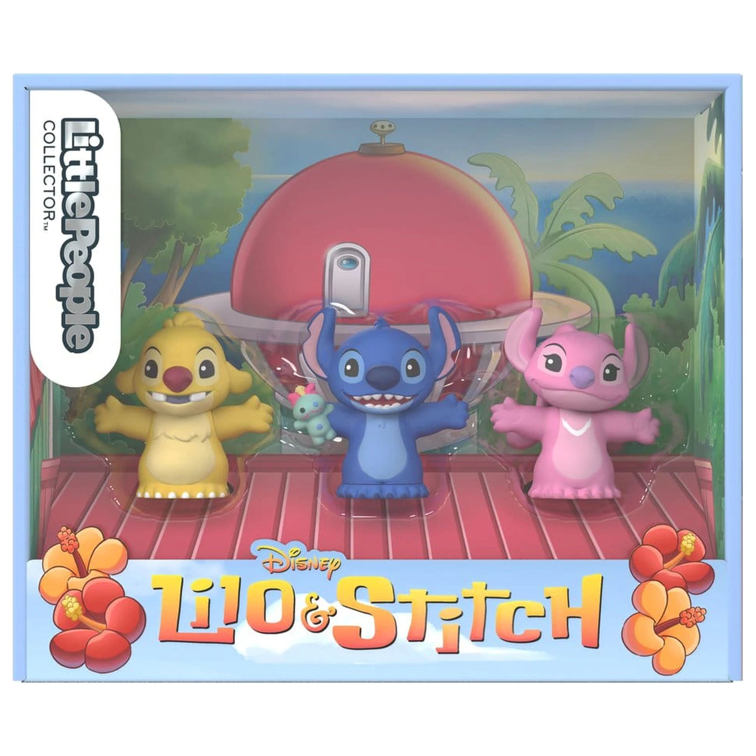 Lilo & Stitch Little People Collector Stitch & The Cousins 3 db-os Mini figura csomag 7 cm termékfotó