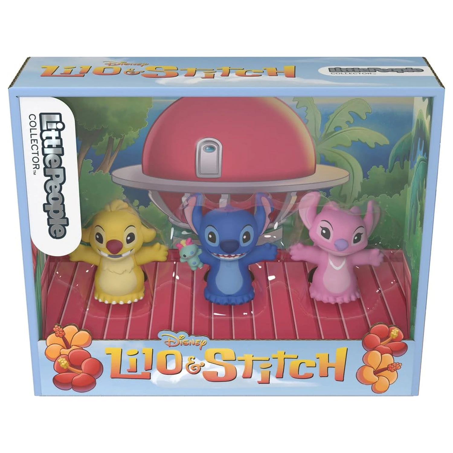 Lilo & Stitch Little People Collector Stitch & The Cousins 3 db-os Mini figura csomag 7 cm termékfotó