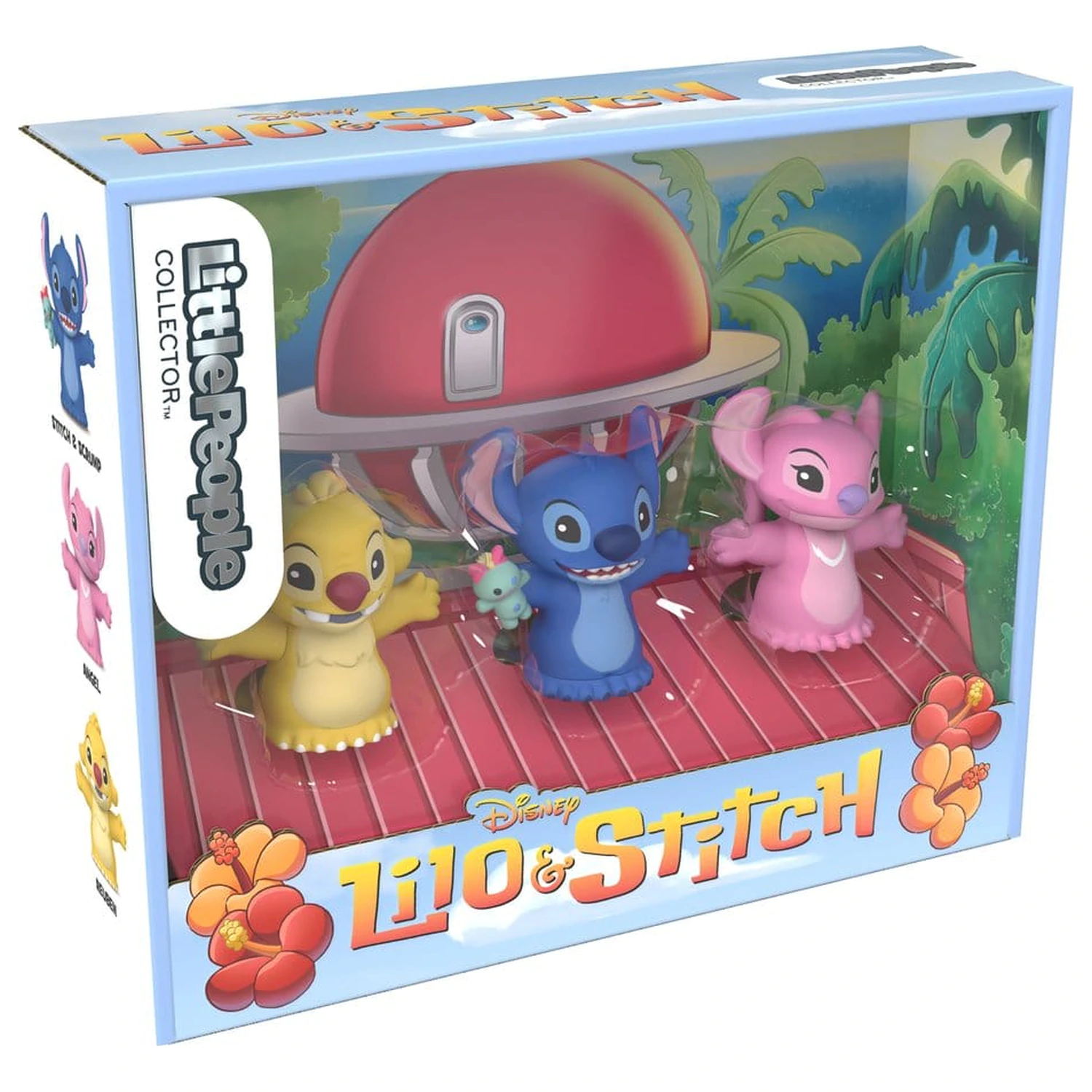 Lilo & Stitch Little People Collector Stitch & The Cousins 3 db-os Mini figura csomag 7 cm termékfotó