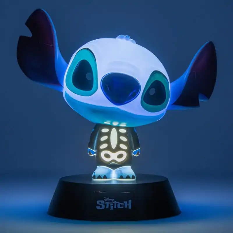 Lilo & Stitch Skeleton Icons lámpa 11 cm termékfotó