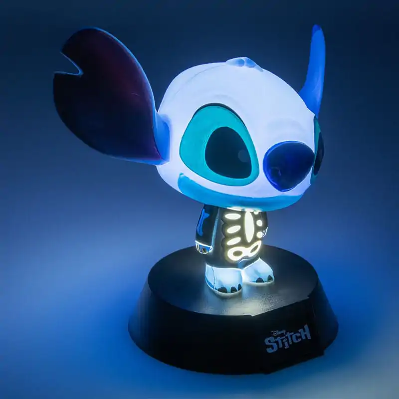 Lilo & Stitch Skeleton Icons lámpa 11 cm termékfotó