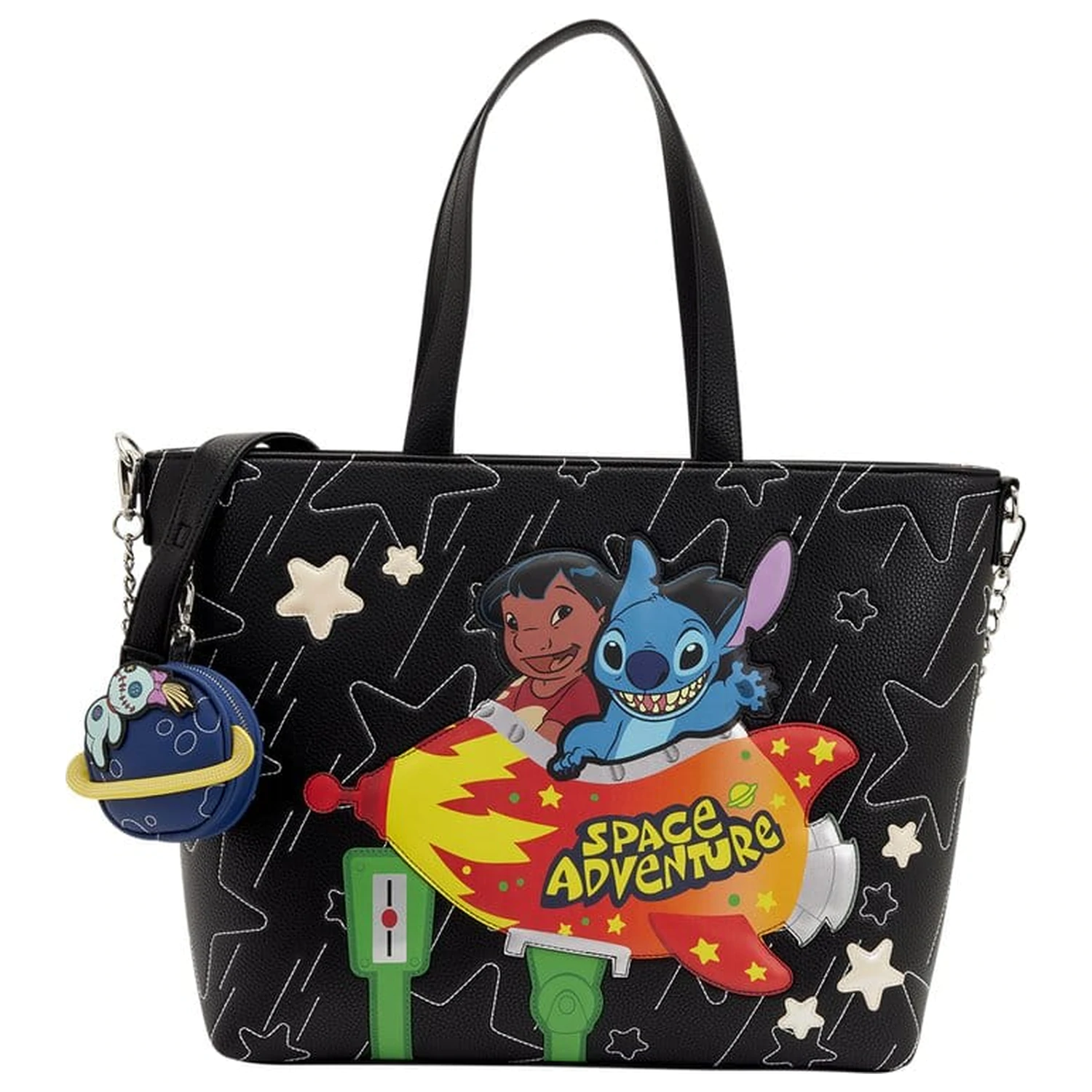 Lilo & Stitch Space Adventure vászon bevásárlótáska  termékfotó