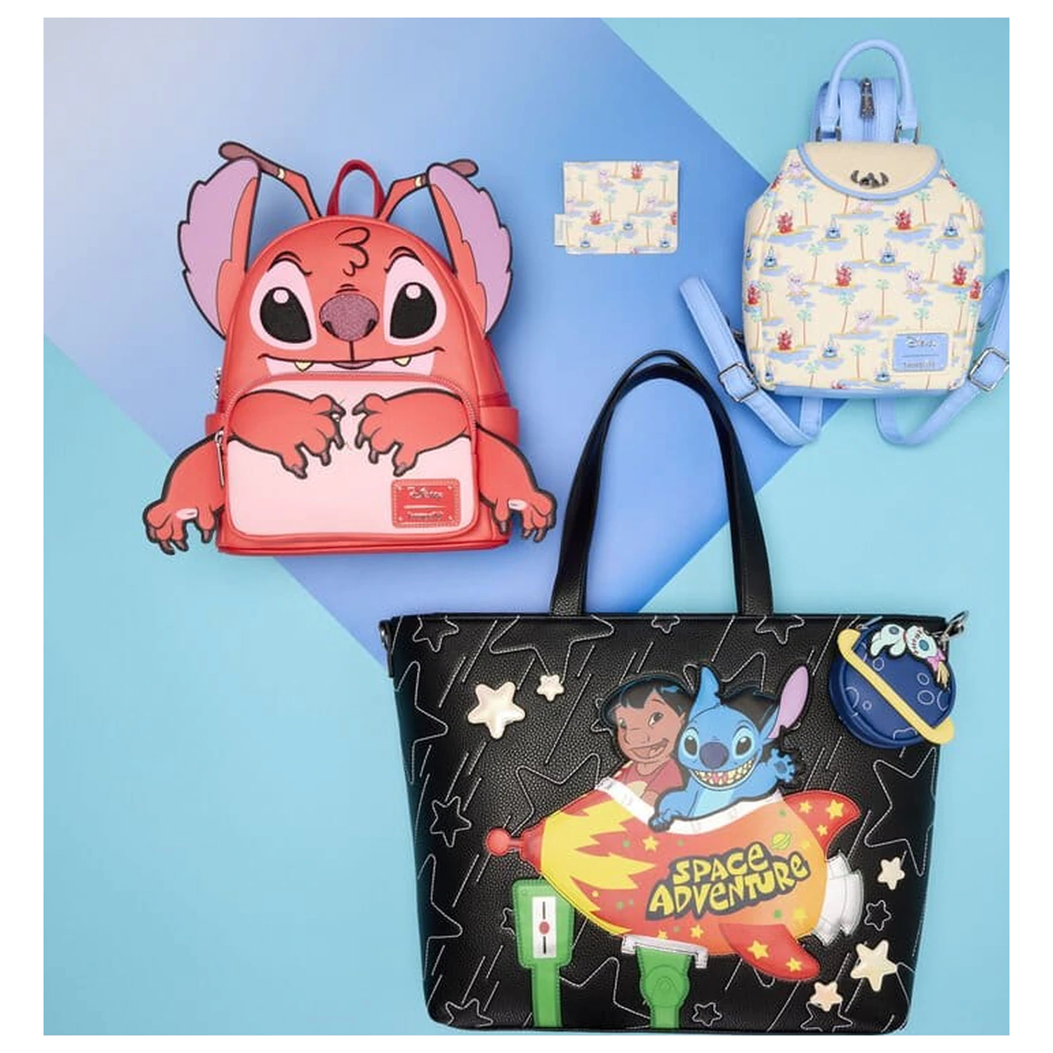 Lilo & Stitch Space Adventure vászon bevásárlótáska  termékfotó