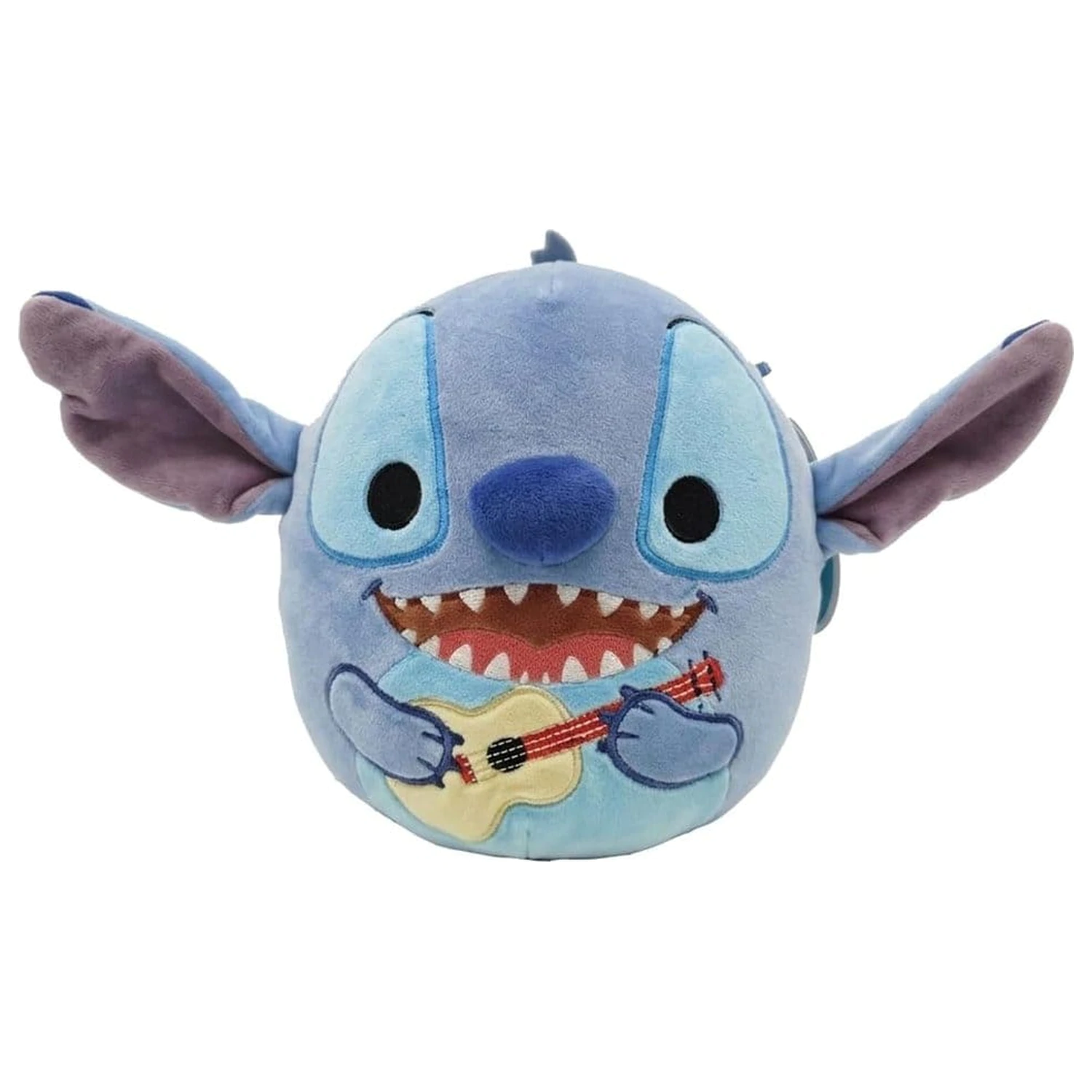 Lilo & Stitch Squishmallow Stitch With Guitar plüss figura 20 cm termékfotó