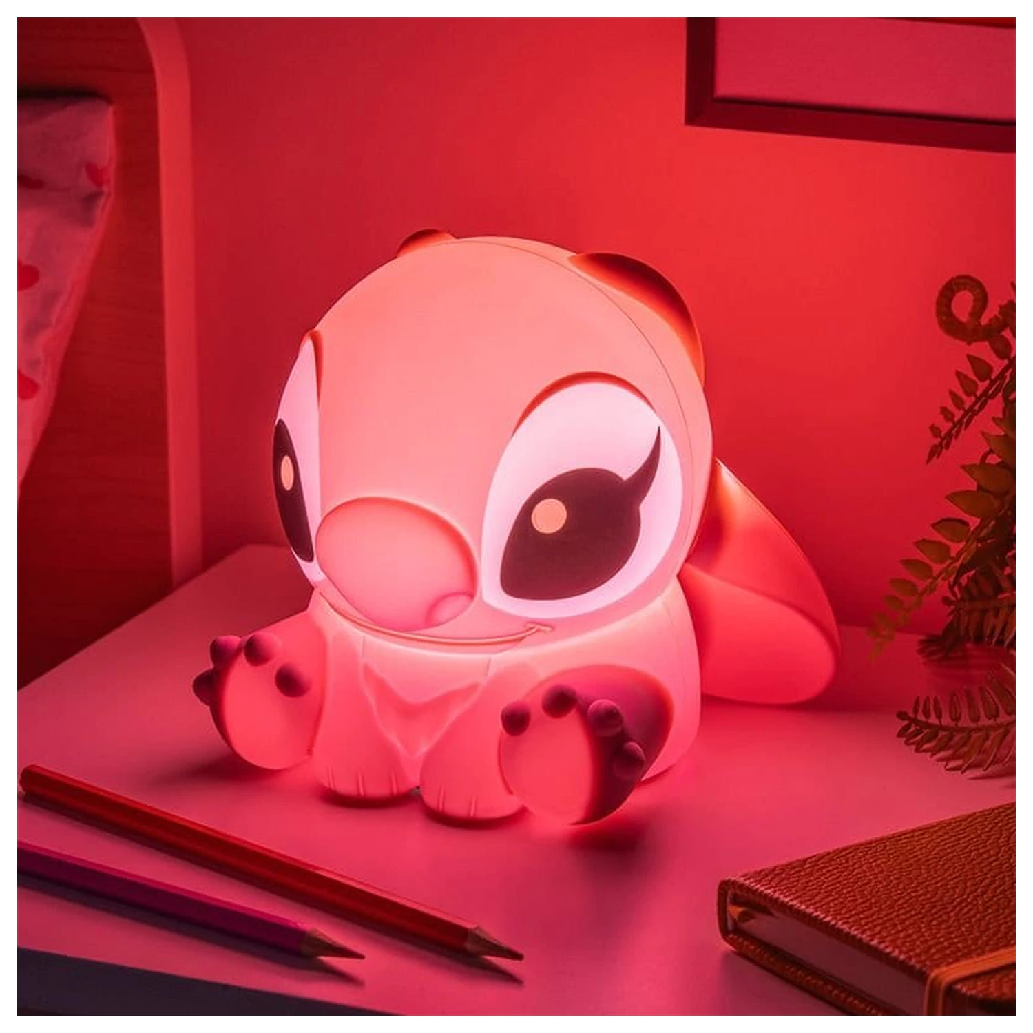 Lilo & Stitch SquishyGlo Angel szilikon lámpa  termékfotó