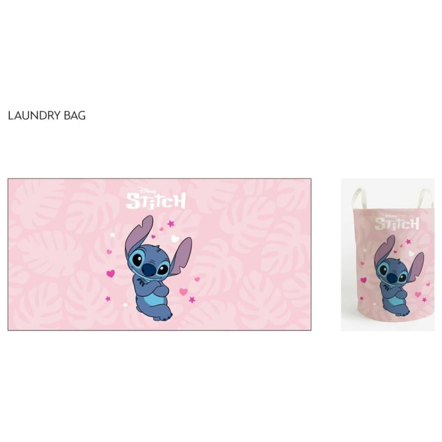 Lilo & Stitch Stitch "Heart" szennyes kosár 50x32cm termékfotó