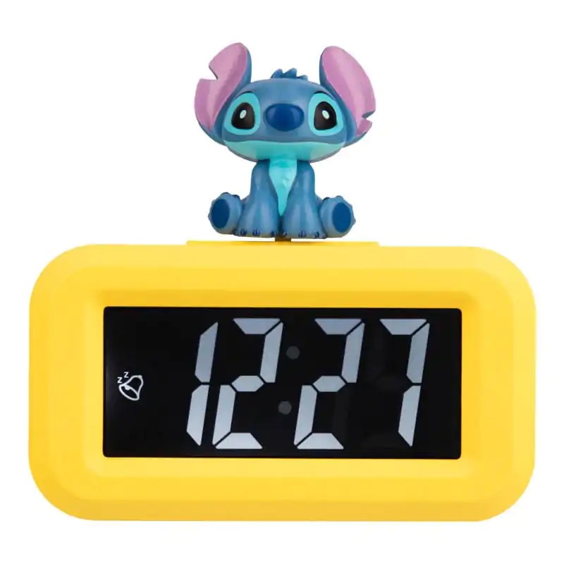 Lilo & Stitch Stitch Icon mini ébresztőóra 8 cm  termékfotó