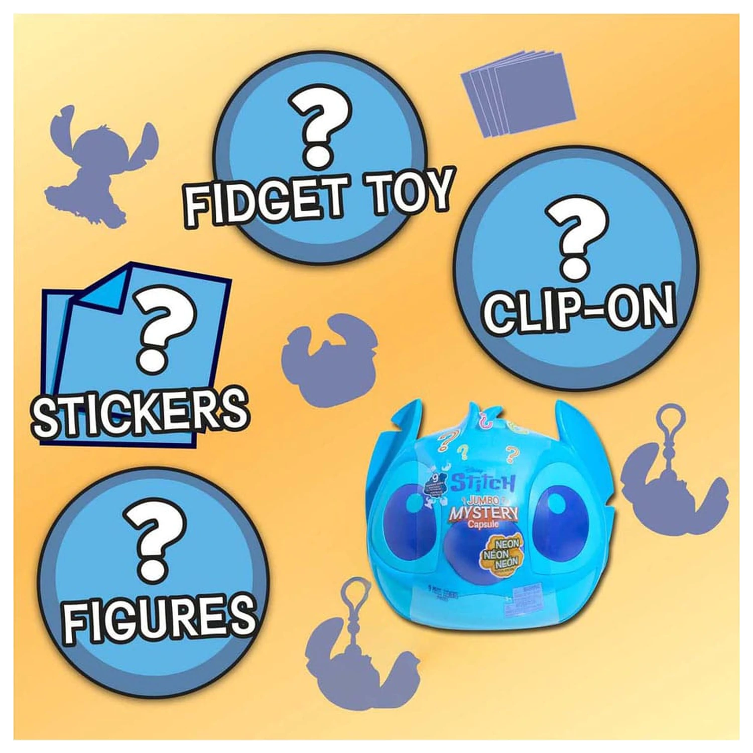 Lilo & Stitch Stitch Jumbo Mystery Capsule ajándékcsomag  termékfotó