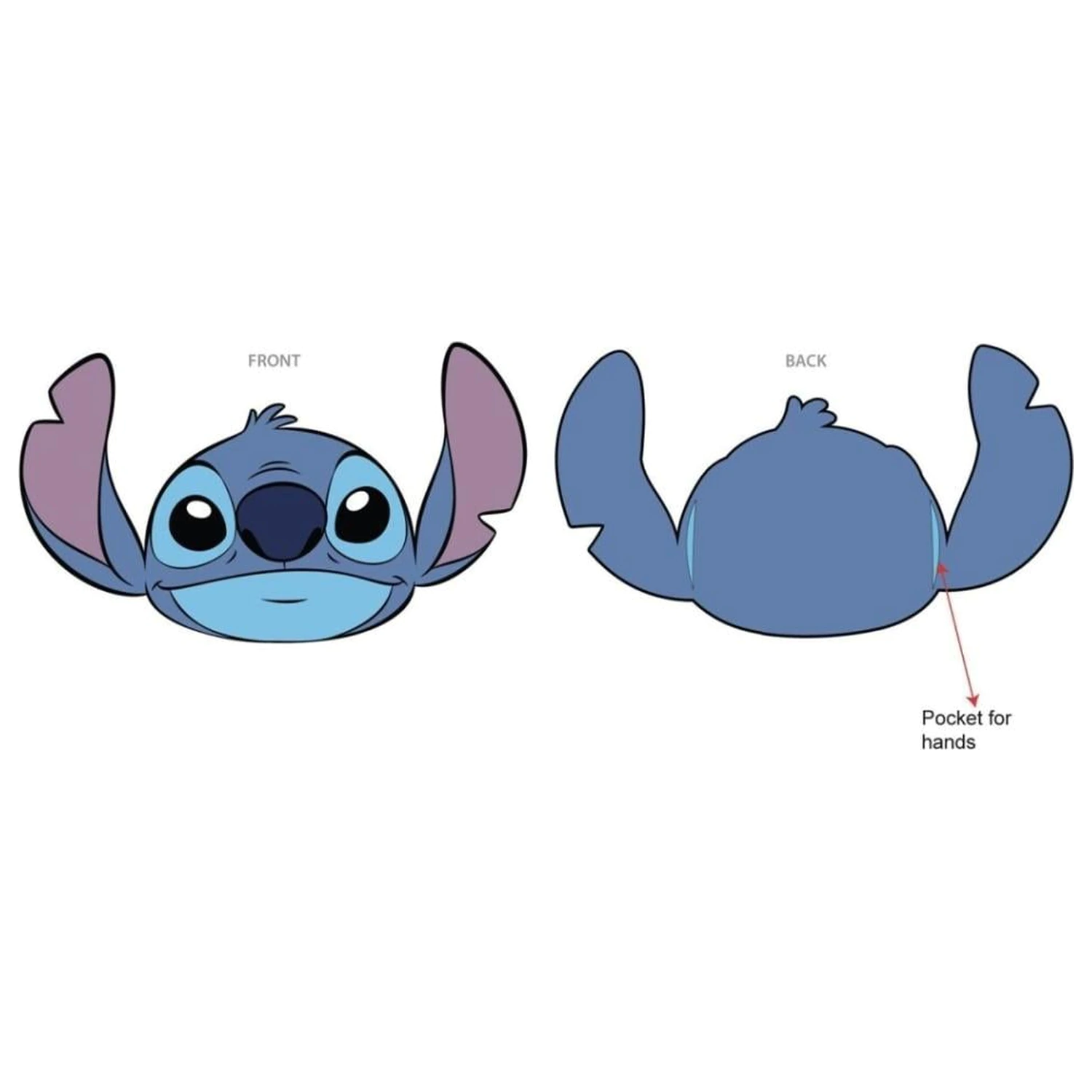Lilo & Stitch Stitch kézmelegítős párna termékfotó