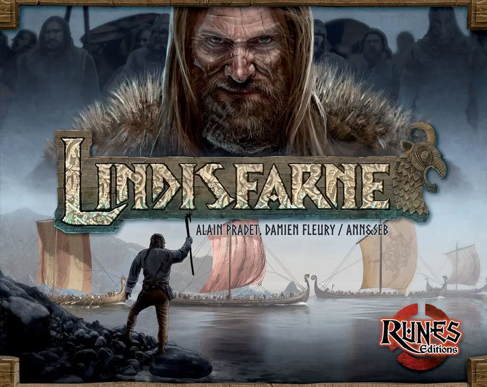 Lindisfarne társasjáték Angol és francia nyelvű termékfotó