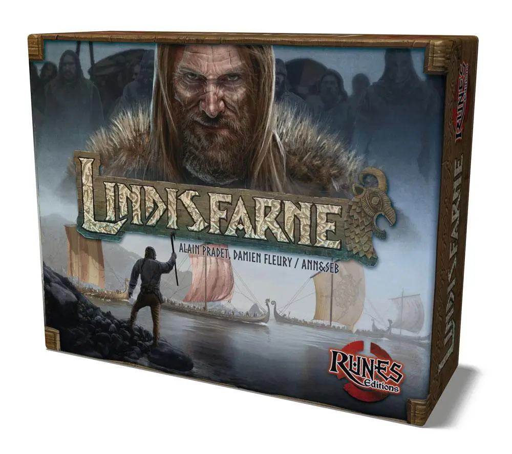 Lindisfarne társasjáték Angol és francia nyelvű termékfotó