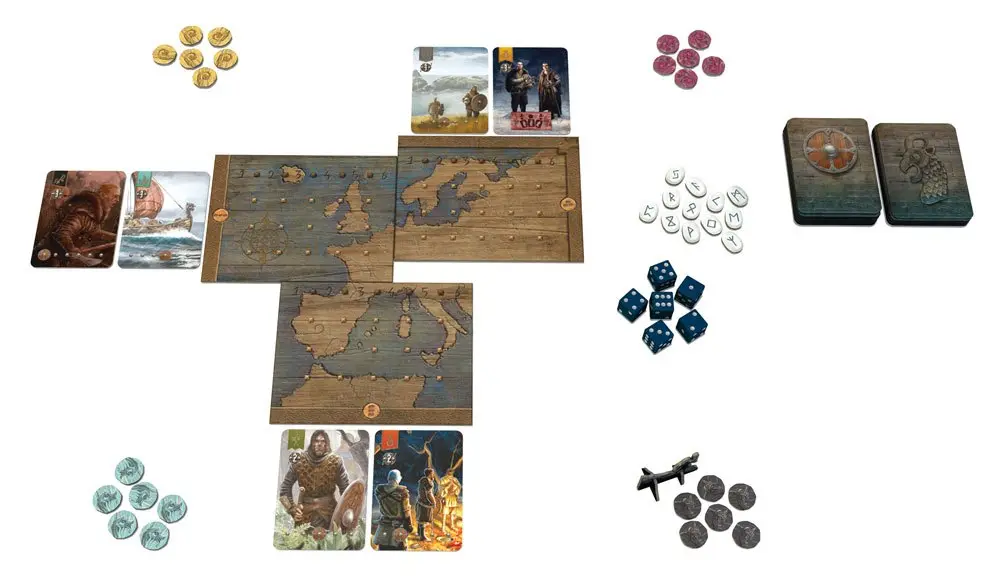 Lindisfarne társasjáték Angol és francia nyelvű termékfotó