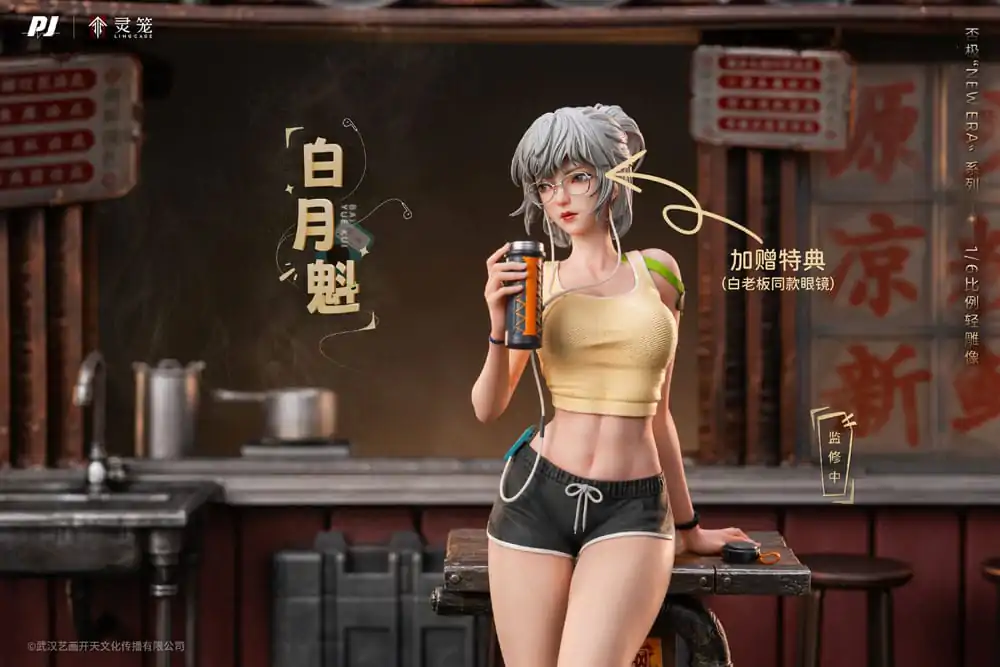 Ling Cage: Incarnation 1/6 Bai Yue Kui PVC szobor figura 31 cm termékfotó