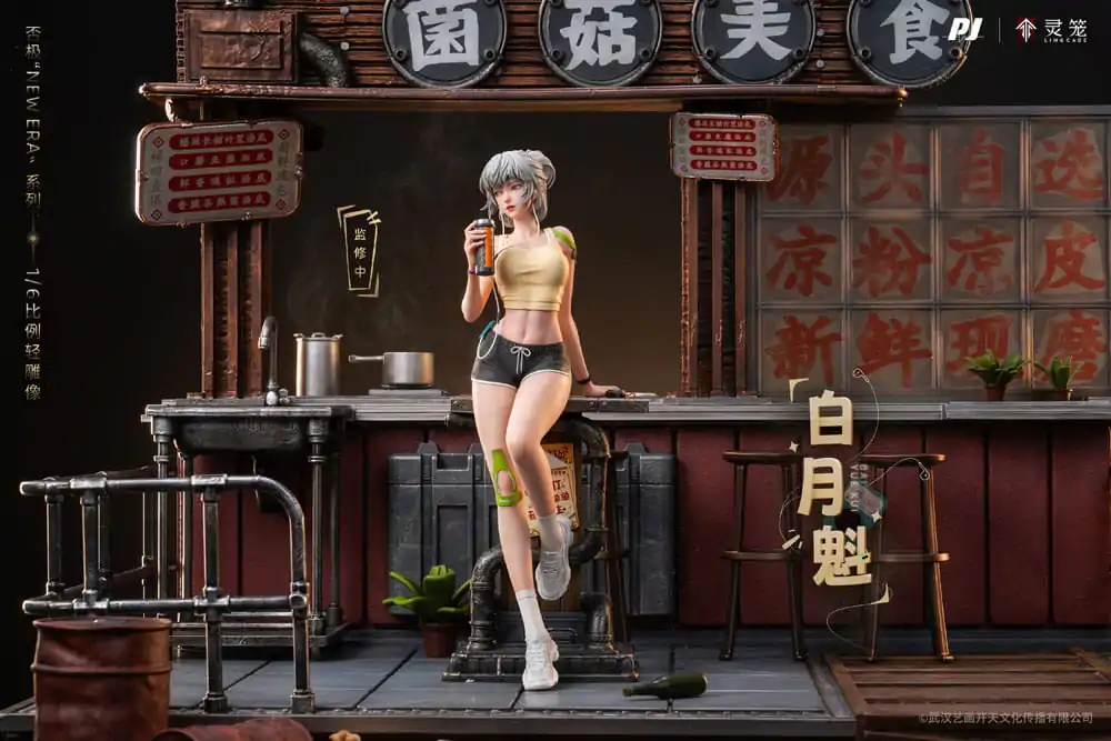 Ling Cage: Incarnation 1/6 Bai Yue Kui PVC szobor figura 31 cm termékfotó