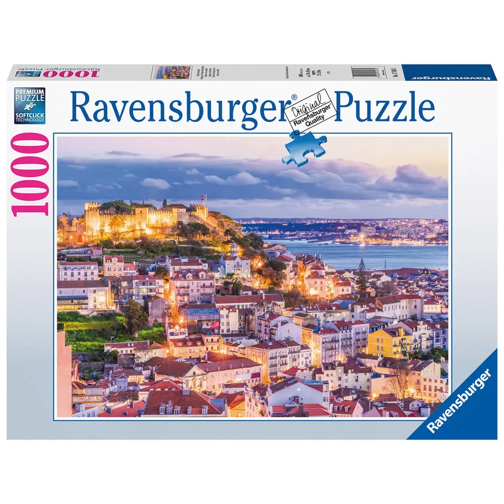 Lisbon and its castle puzzle 1000db-os termékfotó