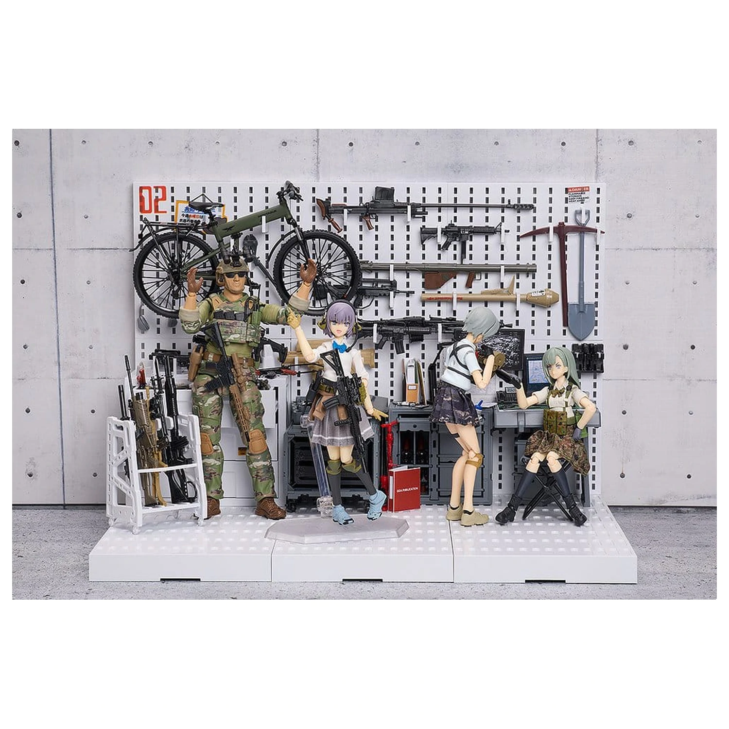 Little Armory figma akciófigura Ena Toyosaki ver. 1.5 13 cm termékfotó