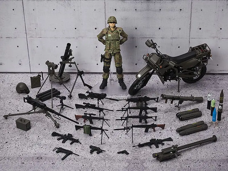 Little Armory Figma akciófigura Soldier 16 cm termékfotó