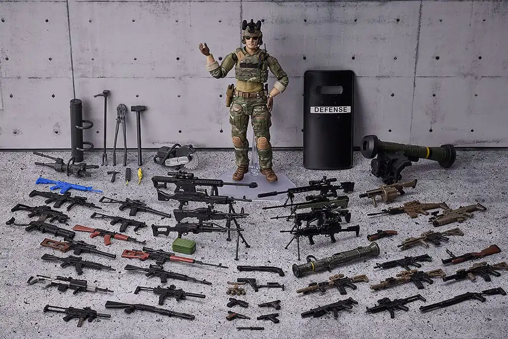 Little Armory Figma akciófigura Special Forces Operator 16 cm termékfotó