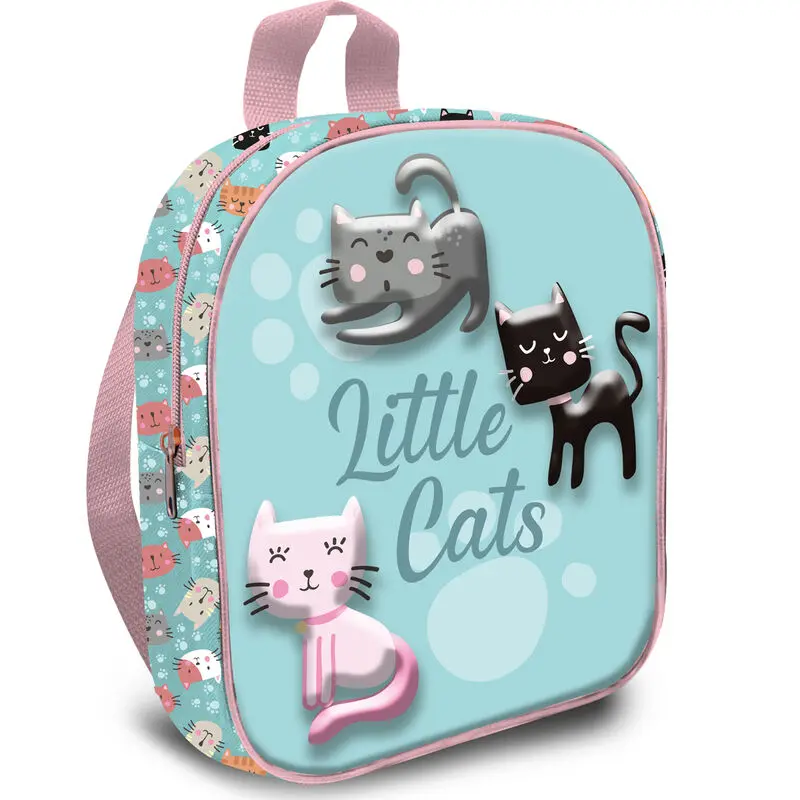Little Cats 3D táska hátizsák 24cm termékfotó