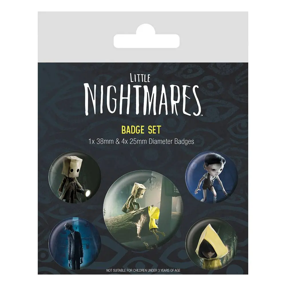 Little Nightmares kitűző csomag 5-Pack Little Nightmares II termékfotó