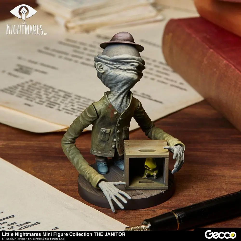 Little Nightmares Mini figura Collection The Janitor PVC szobor figura 10 cm termékfotó