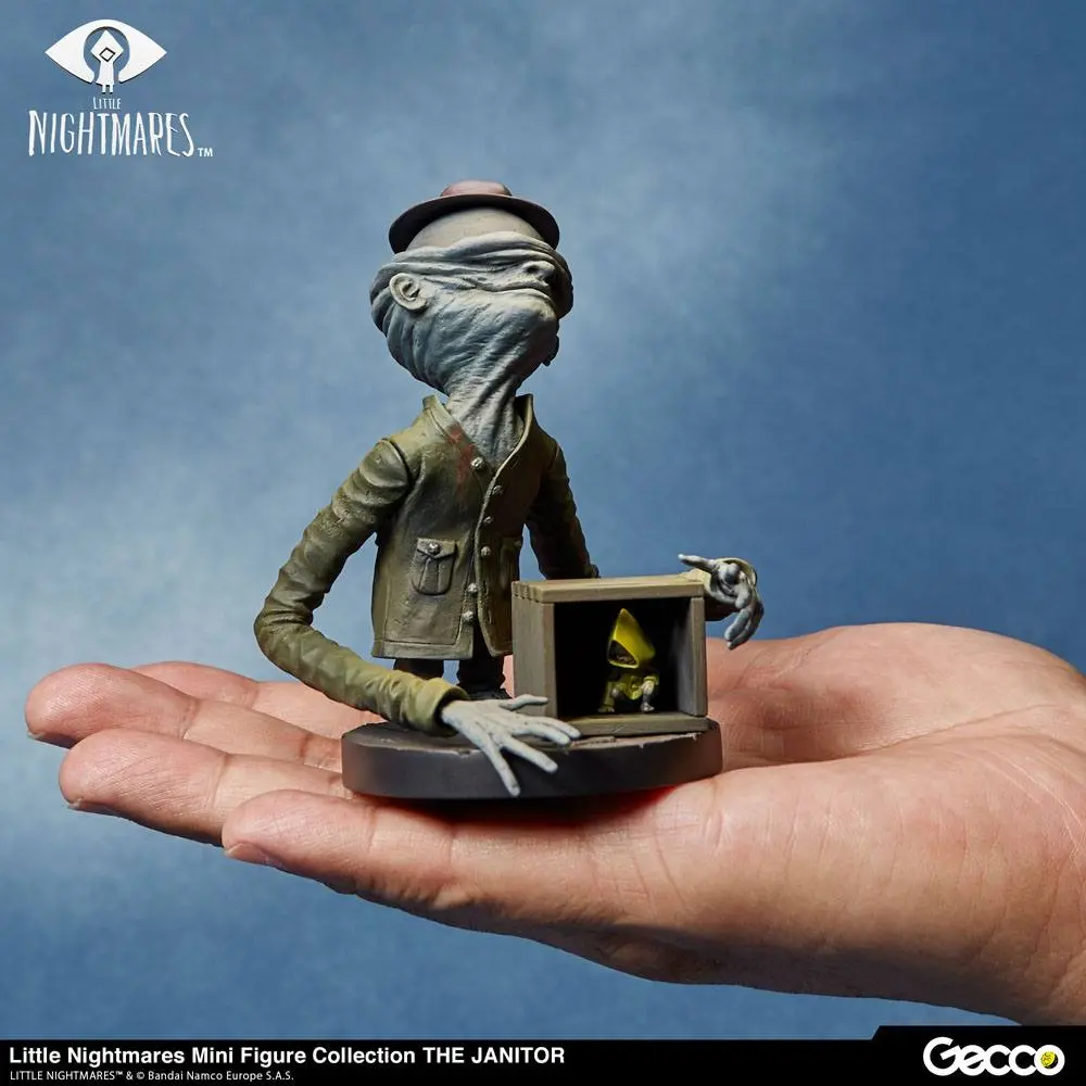 Little Nightmares Mini figura Collection The Janitor PVC szobor figura 10 cm termékfotó