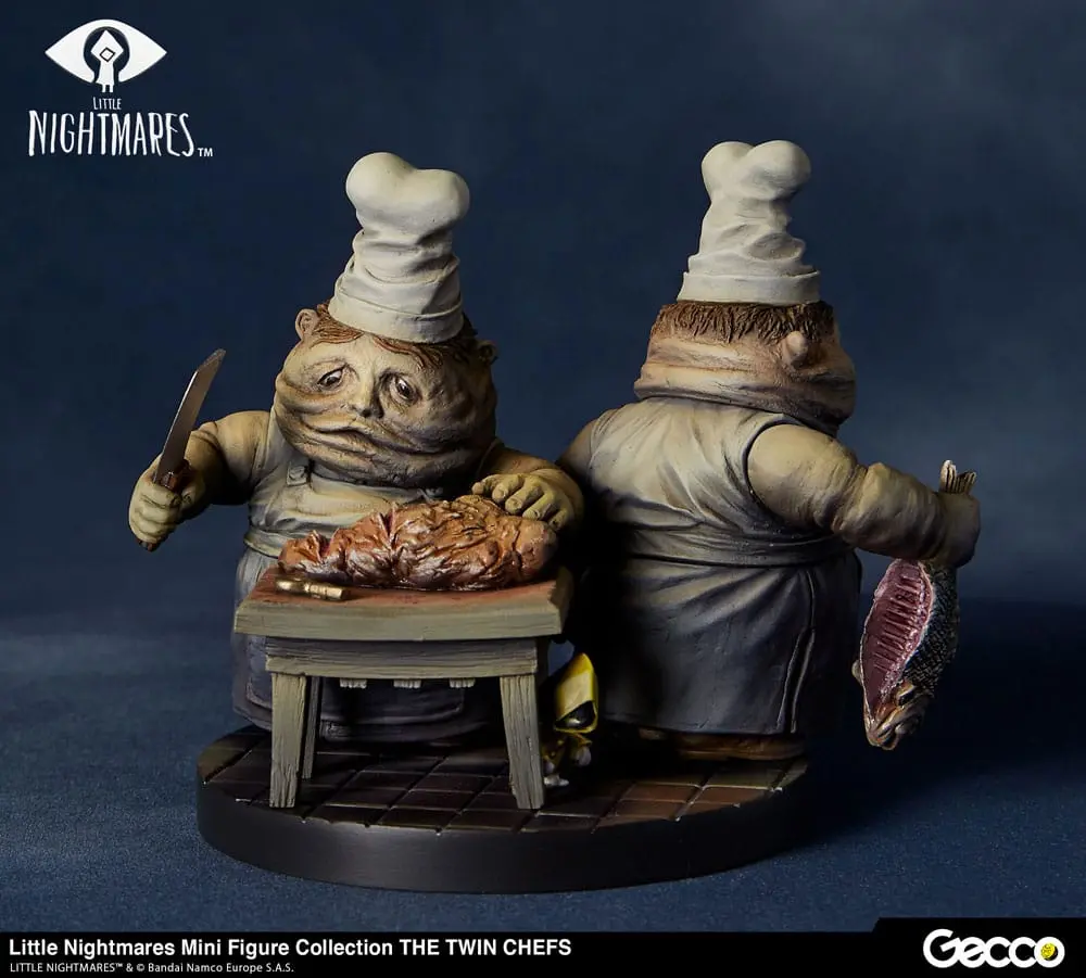 Little Nightmares Mini figura Collection The Twin Chefs PVC szobor figura 7 cm termékfotó