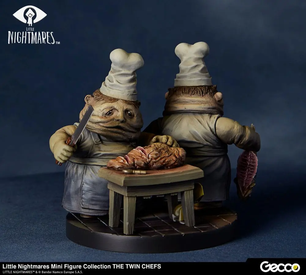 Little Nightmares Mini figura Collection The Twin Chefs PVC szobor figura 7 cm termékfotó