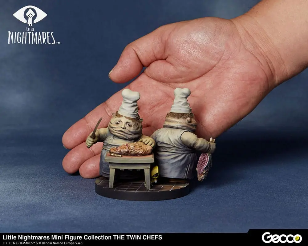 Little Nightmares Mini figura Collection The Twin Chefs PVC szobor figura 7 cm termékfotó