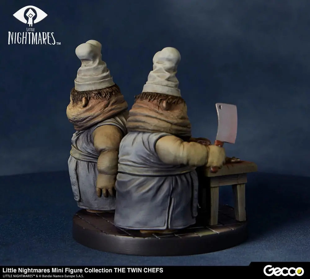 Little Nightmares Mini figura Collection The Twin Chefs PVC szobor figura 7 cm termékfotó
