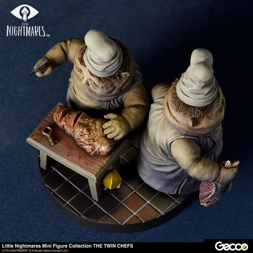 Little Nightmares Mini figura Collection The Twin Chefs PVC szobor figura 7 cm termékfotó