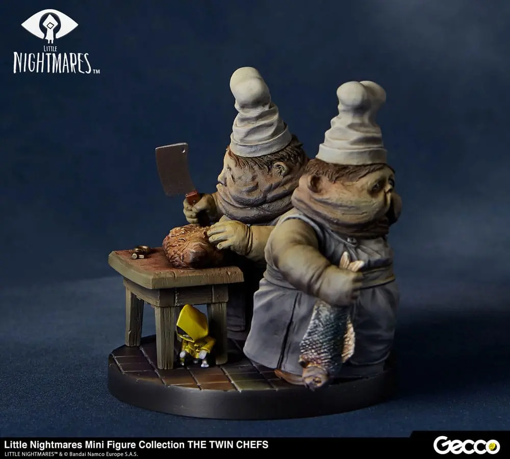 Little Nightmares Mini figura Collection The Twin Chefs PVC szobor figura 7 cm termékfotó