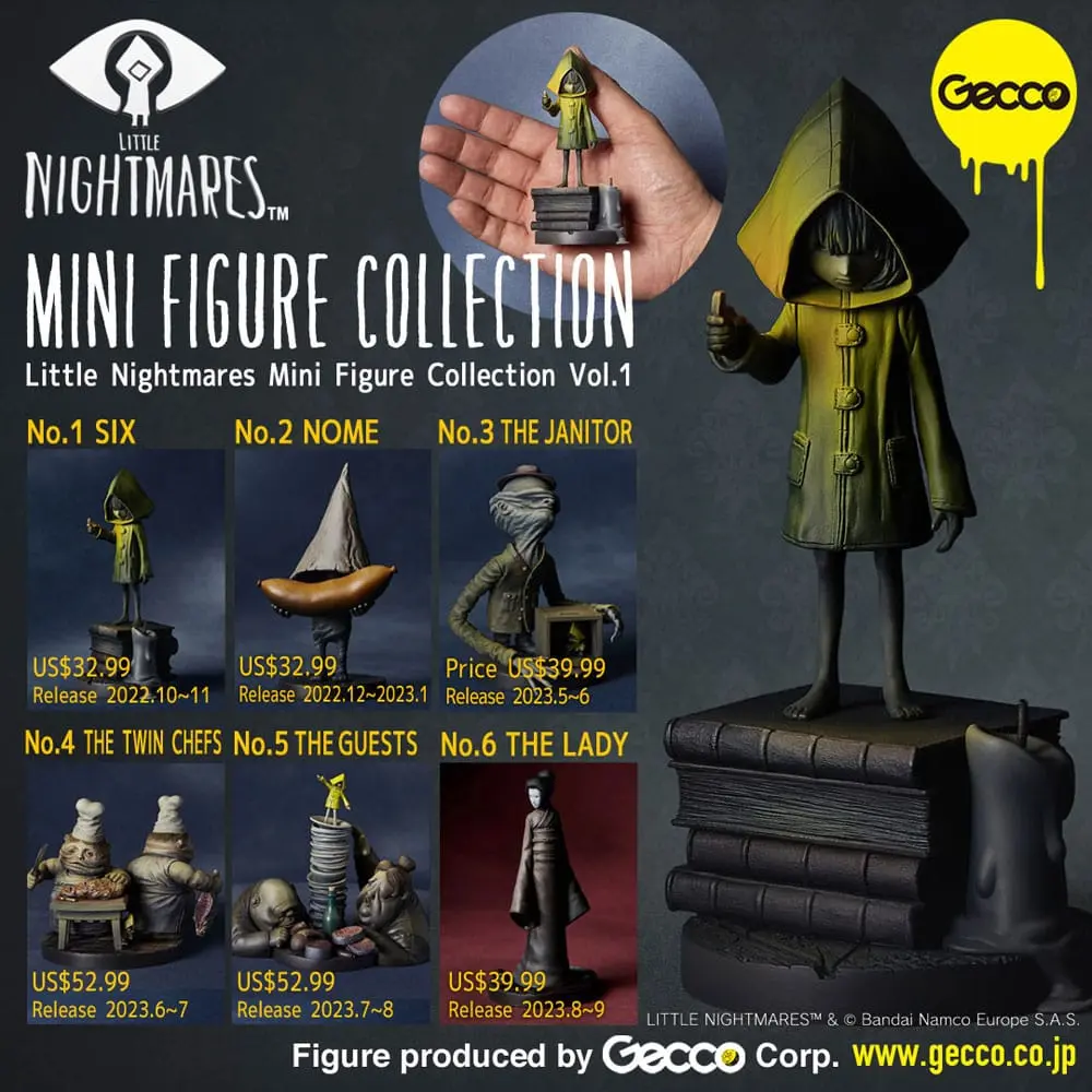 Little Nightmares Mini figura Collection The Twin Chefs PVC szobor figura 7 cm termékfotó