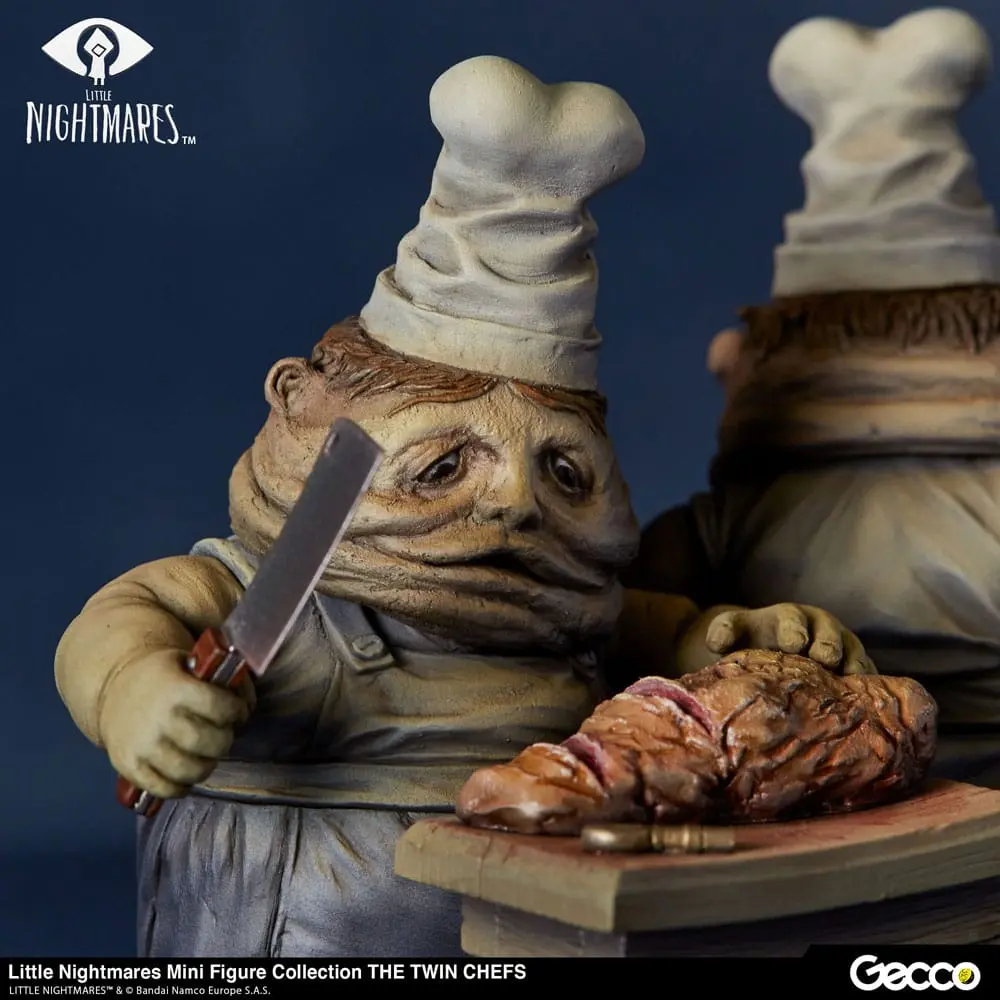 Little Nightmares Mini figura Collection The Twin Chefs PVC szobor figura 7 cm termékfotó