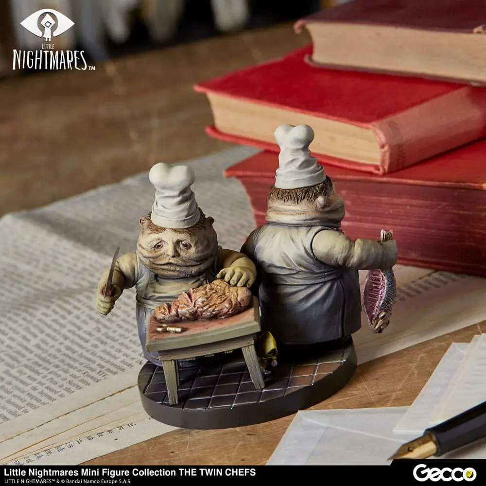 Little Nightmares Mini figura Collection The Twin Chefs PVC szobor figura 7 cm termékfotó