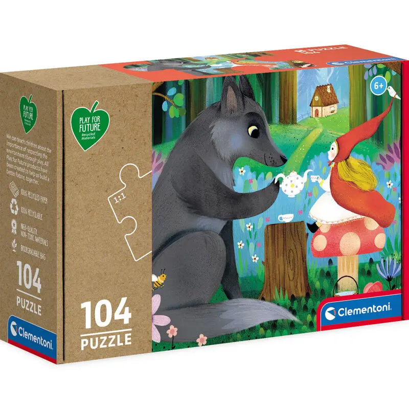 Piroska és a farkas 104db-os puzzle termékfotó