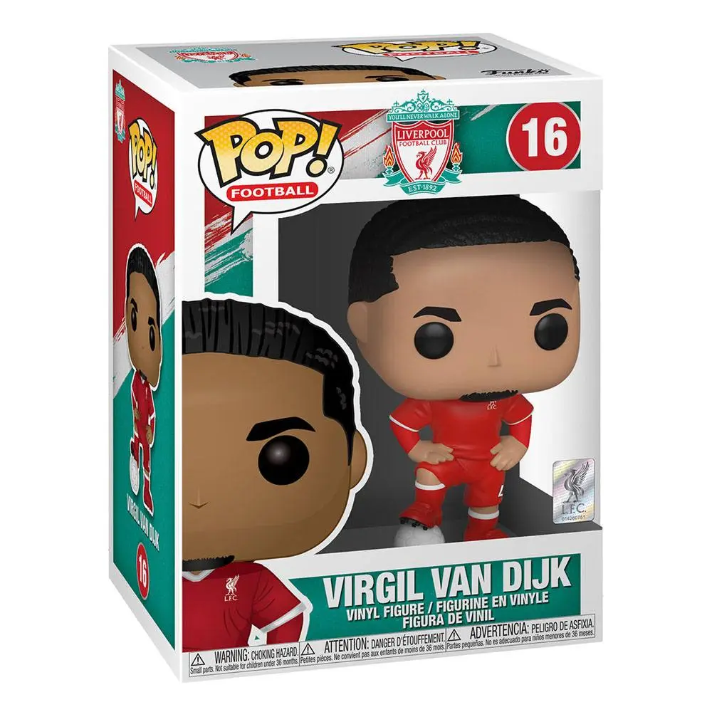 Liverpool F.C. POP! Football Vinyl figura Virgil van Dijk 9 cm termékfotó