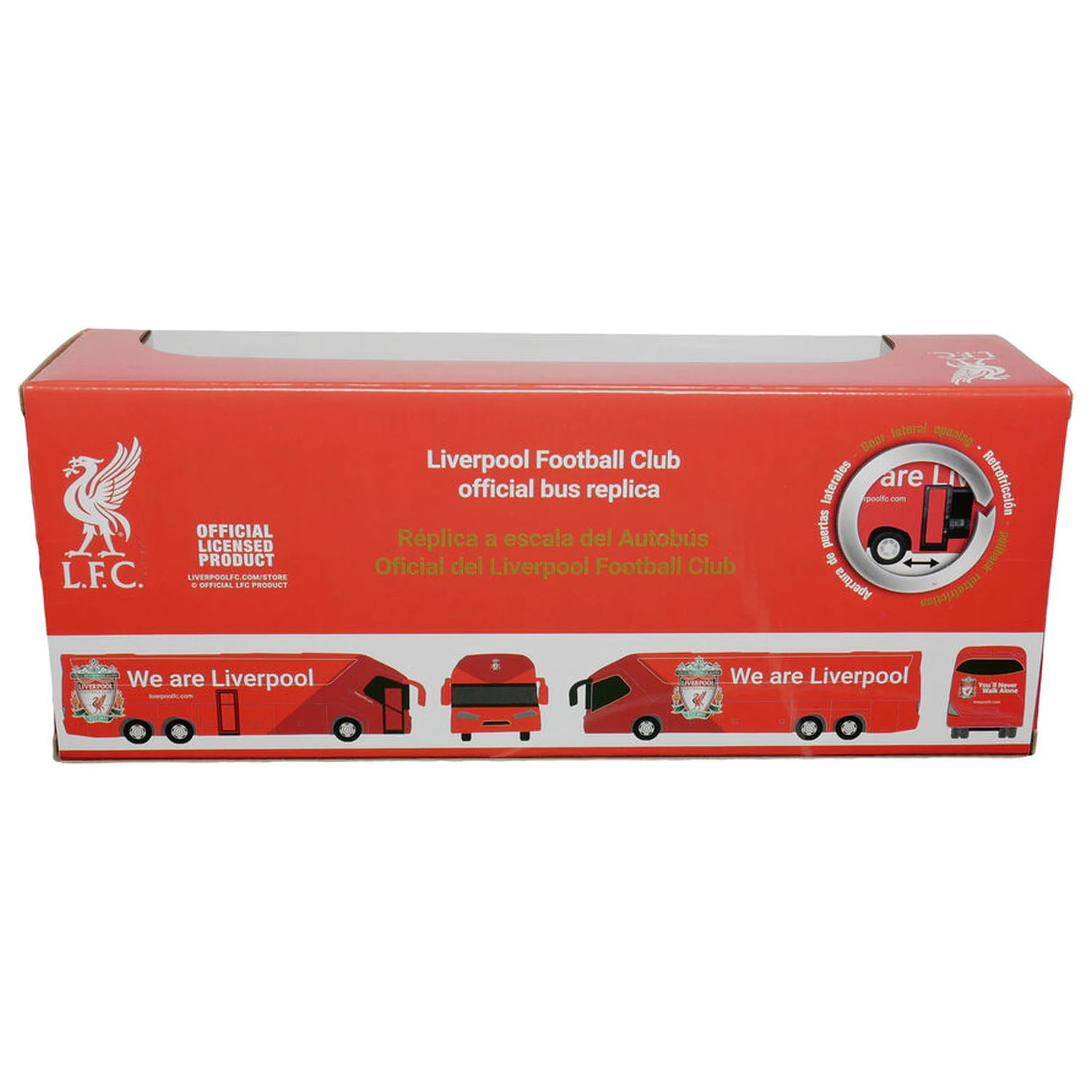 Liverpool Football Club busz termékfotó