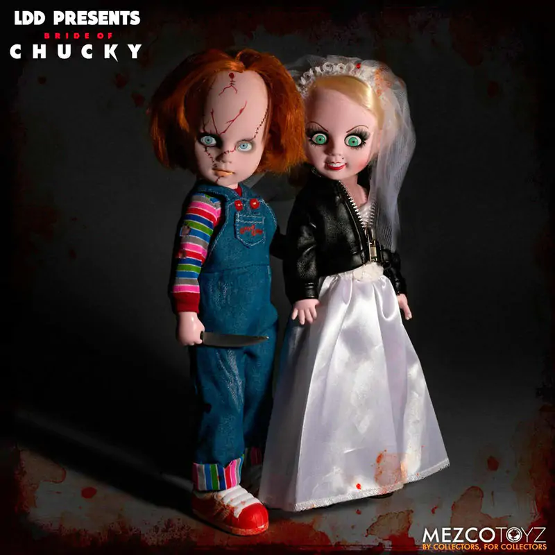 Living Dead Dolls Chucky and Tifanny pack 2 figures 25cm termékfotó