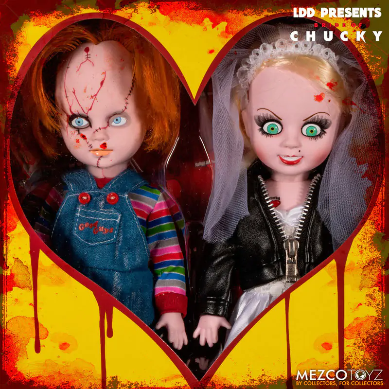 Living Dead Dolls Chucky and Tifanny pack 2 figures 25cm termékfotó