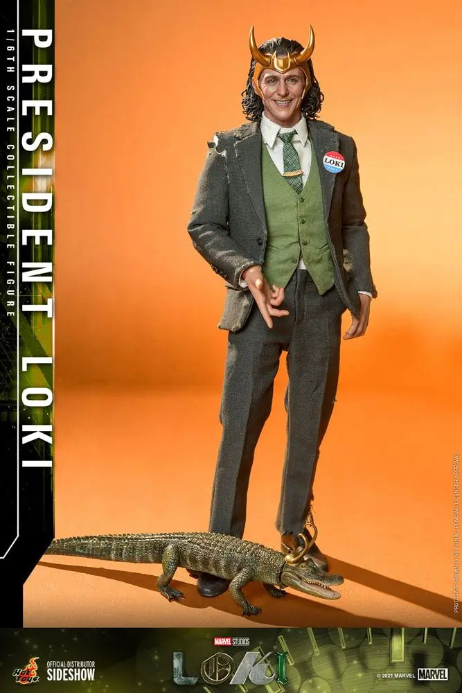 Loki Action Figure 1/6 President Loki 31 cm termékfotó