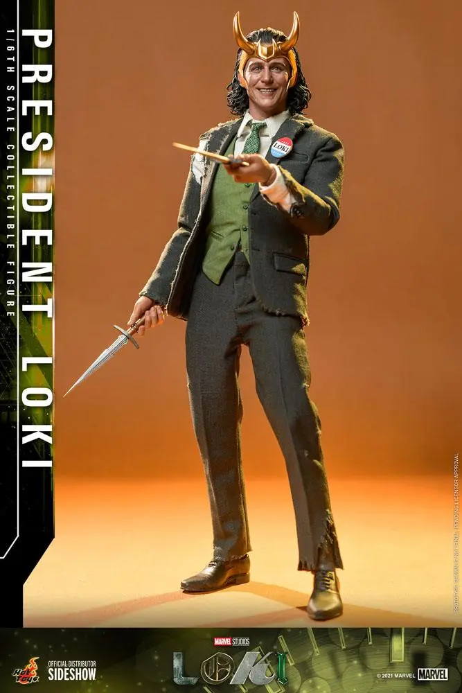 Loki Action Figure 1/6 President Loki 31 cm termékfotó