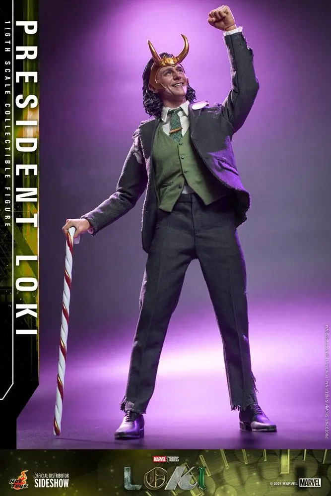 Loki Action Figure 1/6 President Loki 31 cm termékfotó