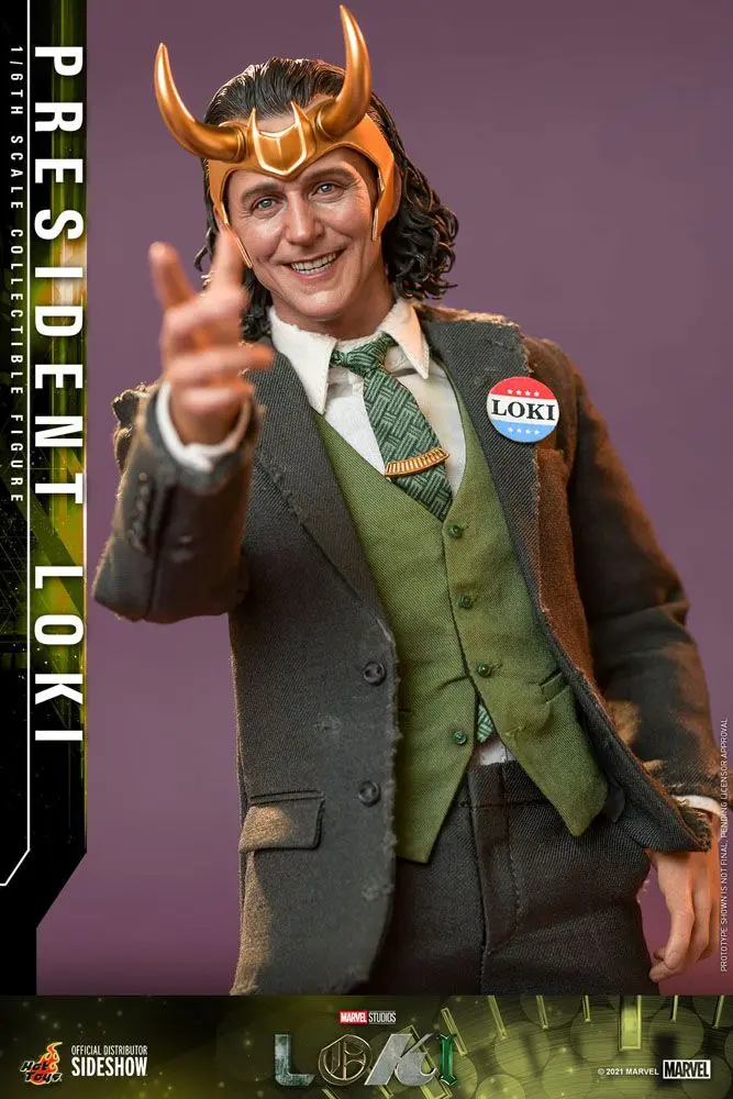 Loki Action Figure 1/6 President Loki 31 cm termékfotó